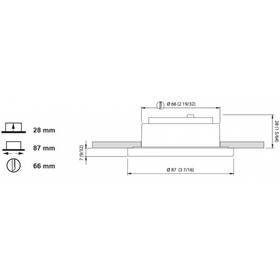 Quick Chiara Power LED Saten Marin Aydınlatma