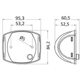 Sphera II LED İskele Seyir Feneri Siyah