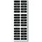Blue Sea Systems 120'li küçük boy DC panel etiket seti.
